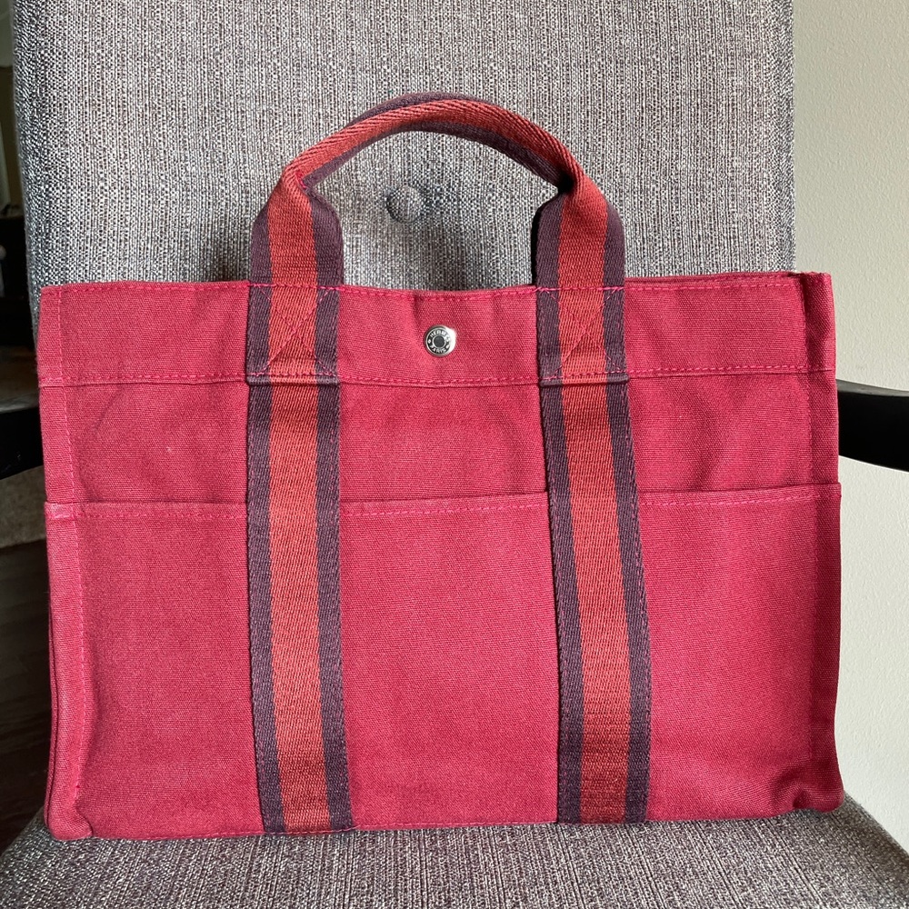 Authentic Hermes Toile bag